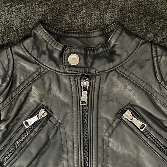 Toddler faux leather jacket NWOT - Picture 2 of 4